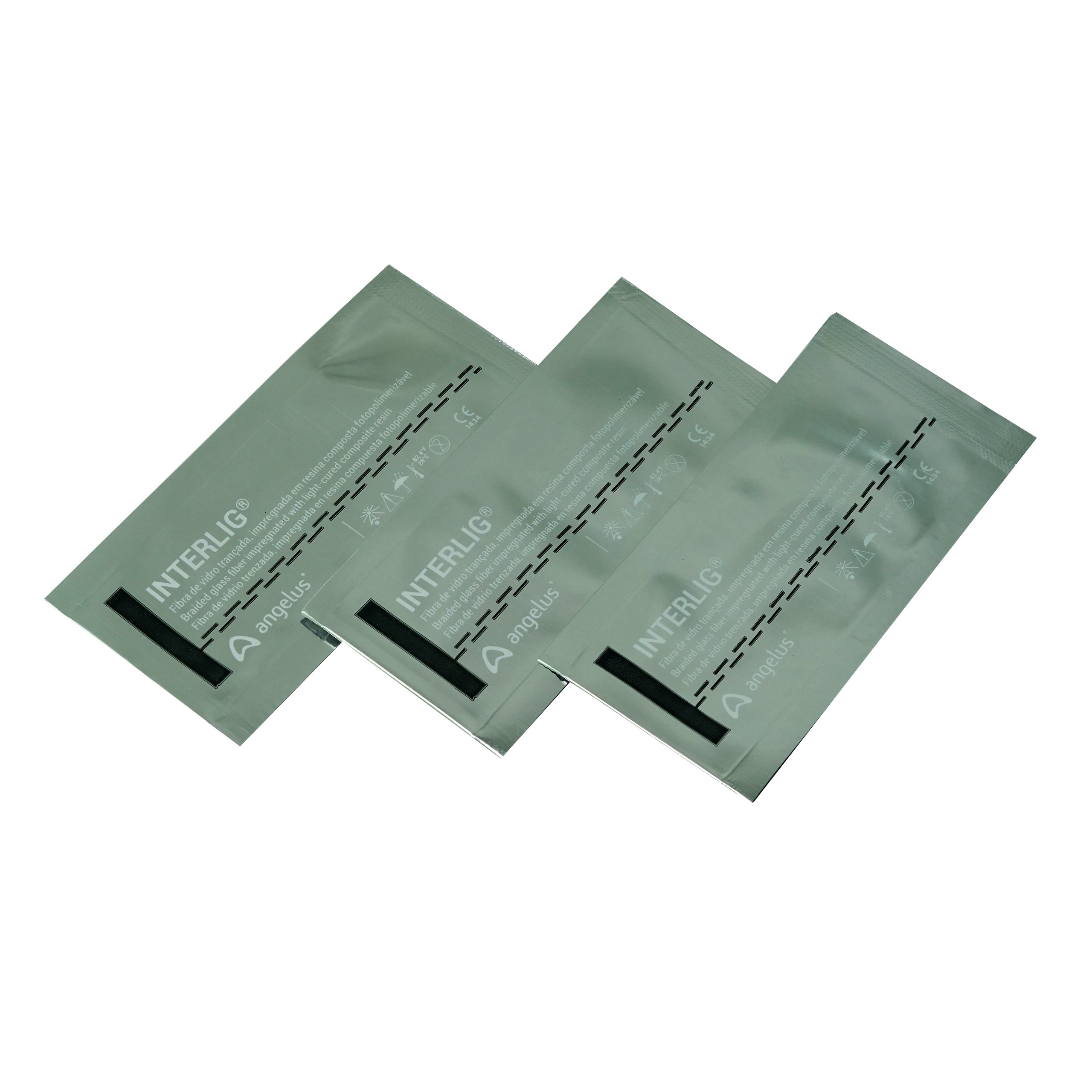 Angelus Interlig Fiber Splint Pack Of 3 Strips